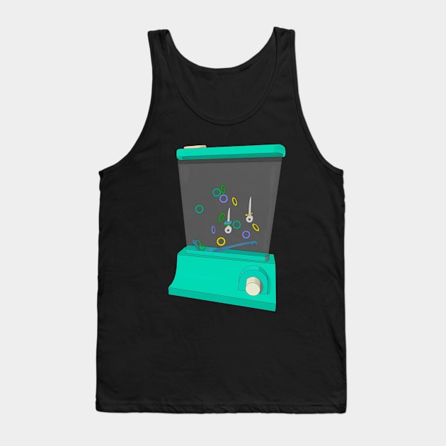 Green Waterful Ring Toss Tank Top by DiegoCarvalho